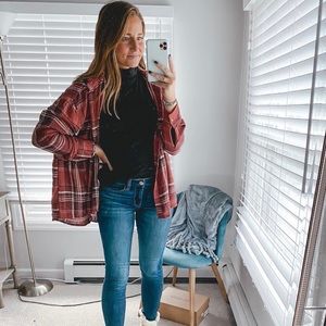 Red flannel top